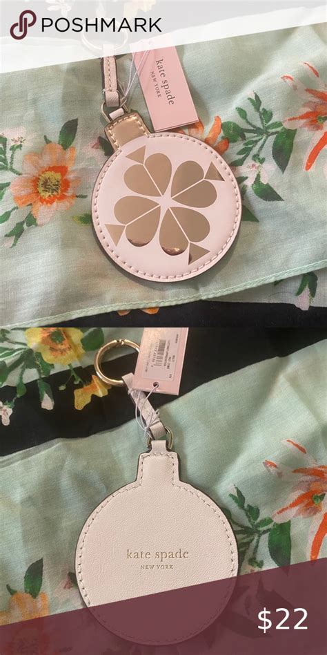 kate spade card holder keychain